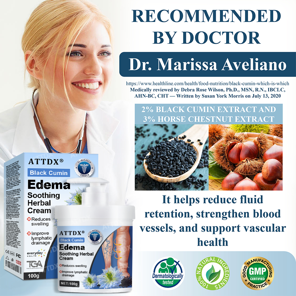 ATTDX® Black Cumin Edema Soothing Herbal Cream 2