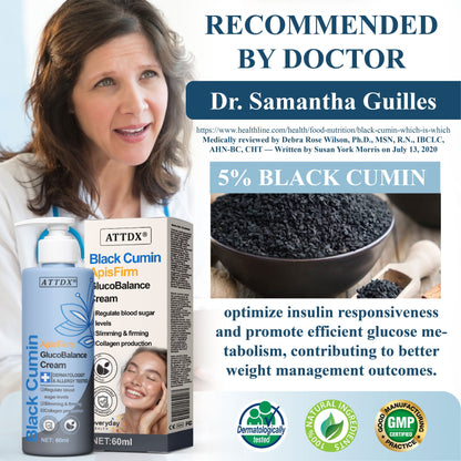 ATTDX® Black Cumin ApisFirm GlucoBalance Cream