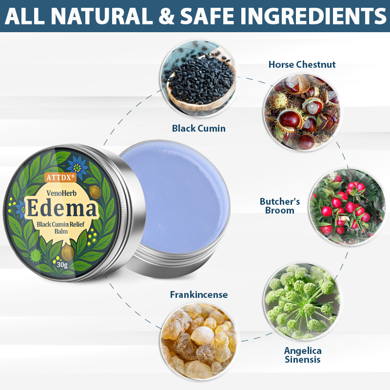 ATTDX® VenoHerb Black Cumin Edema Relief Balm